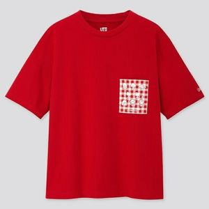 🎉3/$15🎉 Uniqlo Red Sanrio Hello Kitty T-Shirt